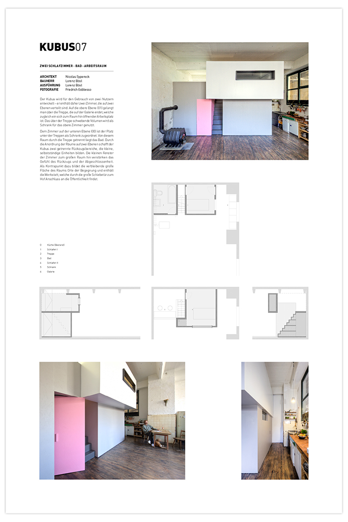 nicolas sypereck: sieben kuben