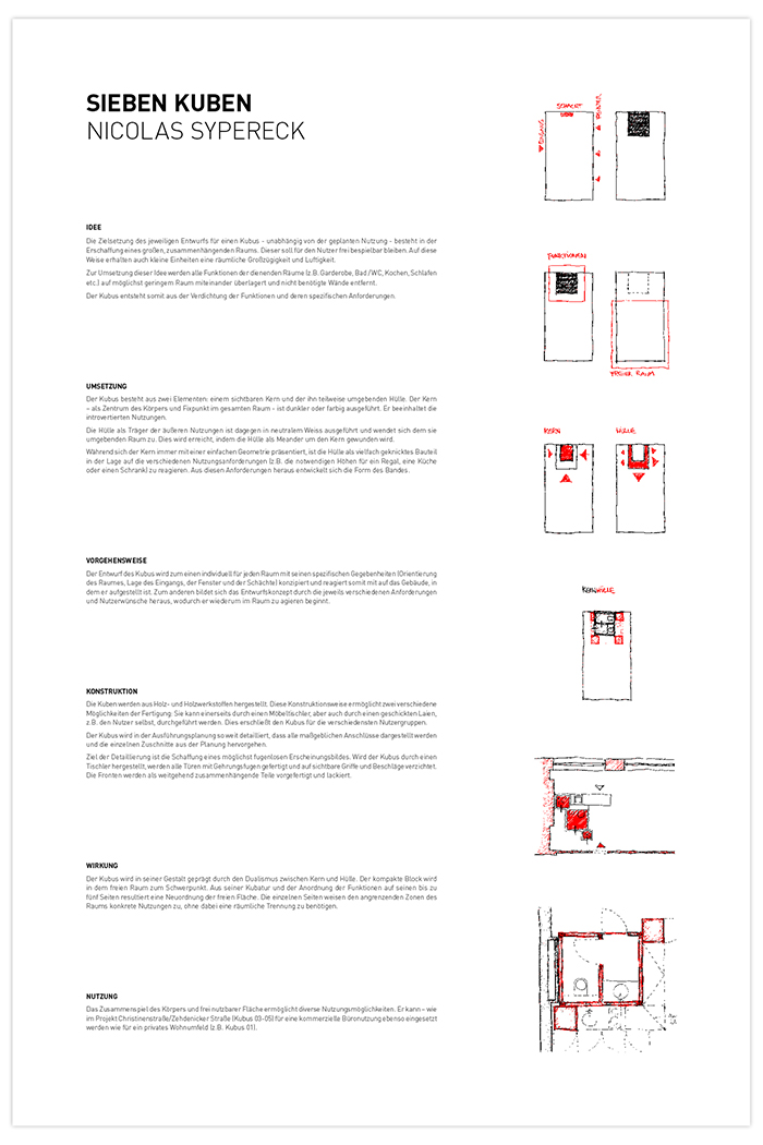nicolas sypereck: sieben kuben